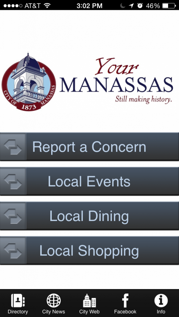 New iPhone App Just for Manassas!