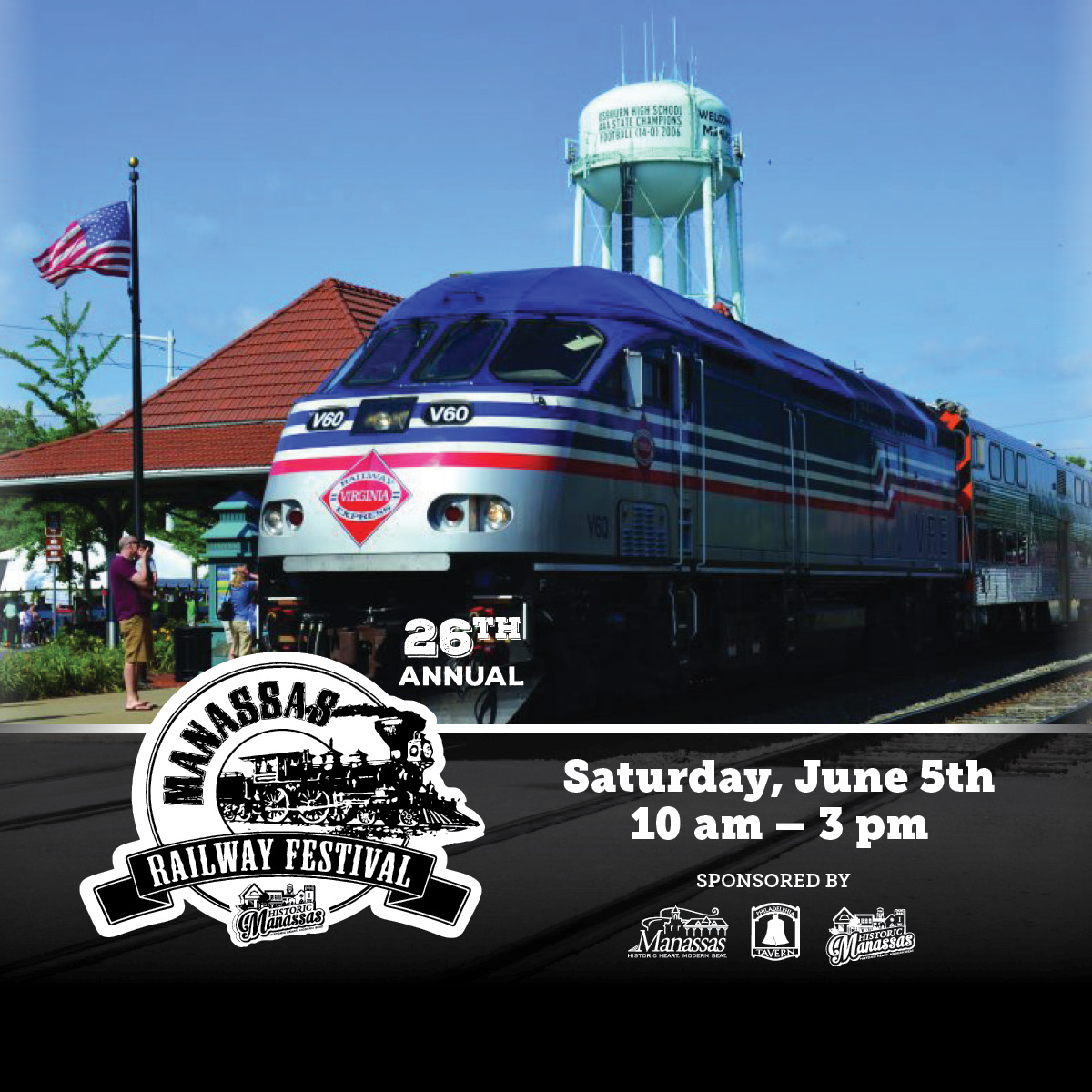 The Manassas Railway Festival is Coming Down the Line June 5, 2021